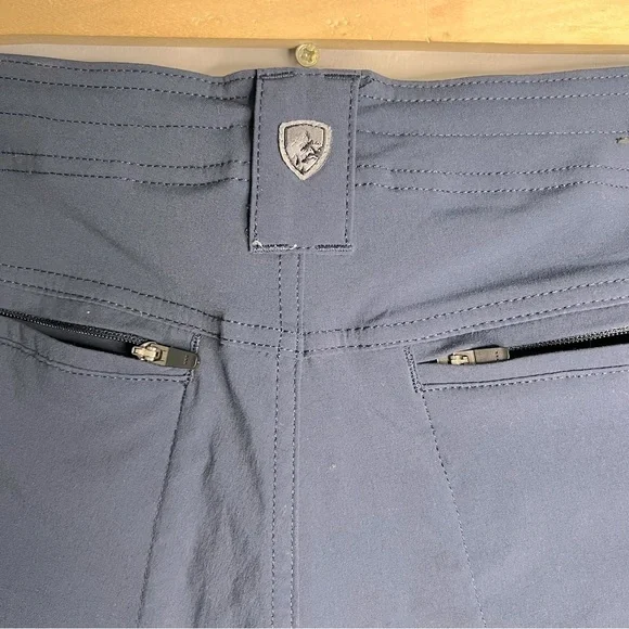 Kuhl Cropped Hiking Pants in Navy Blue - Picture 4 of 5